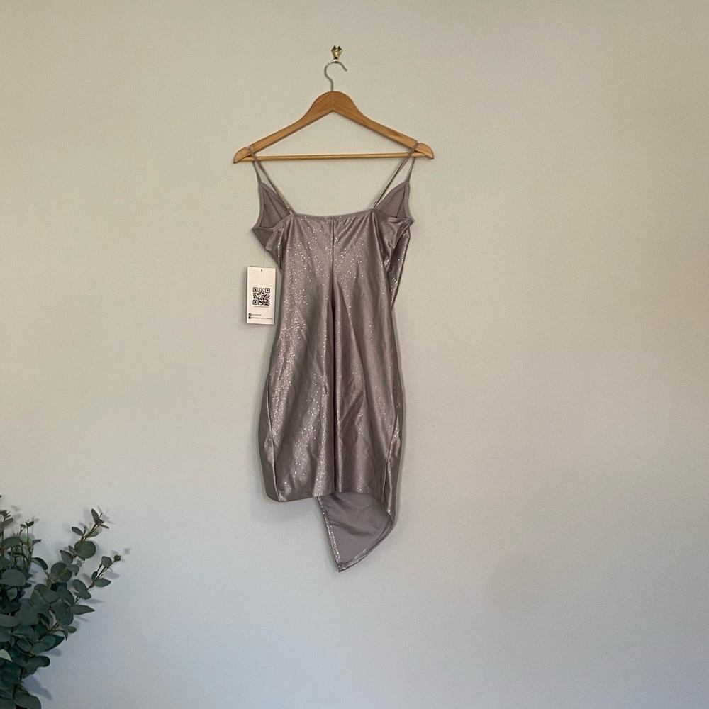 Emerald Sundae Juniors Asymmetrical Faux-Wra Silver M - Picture 7 of 7